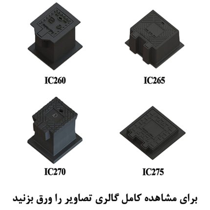 دریچه چدنی بازدید مربعی و مستطیلی