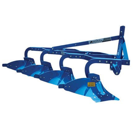 گاوآهن 4 خیش پایه بلند رامسون-چرخدار