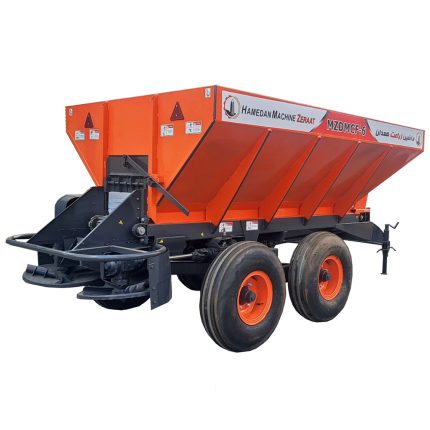 تریلی کودپاش دامی با زنجیر فولادی ماشین زراعت