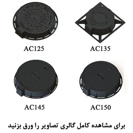 دریچه منهول چدن داکتیل گرد