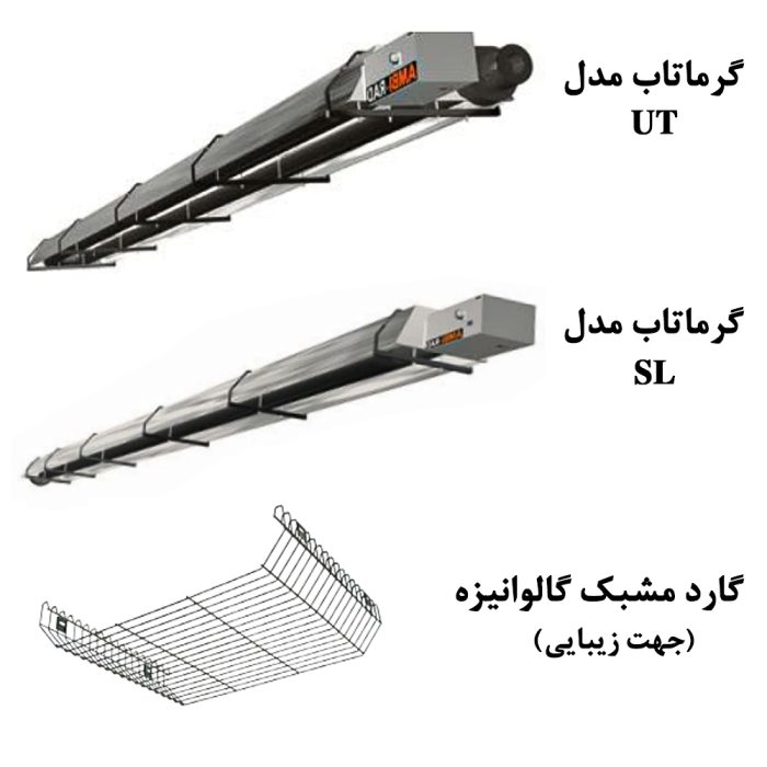 گرماتاب در سالن‌های صنعتی