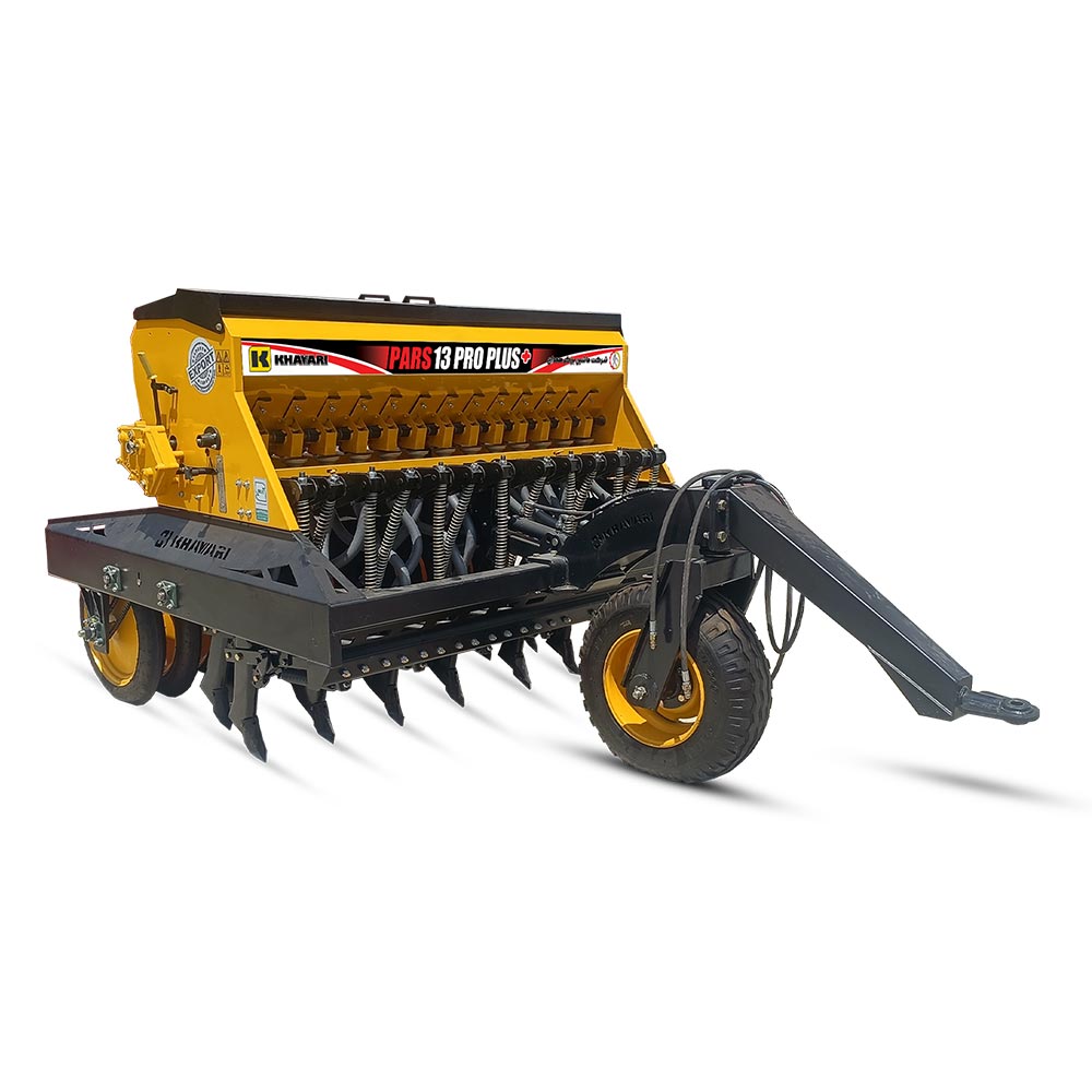 khavari-press-wheel-seed-drill-model-pars عمیقکار دیم 11 و 13 ردیفه طرح جدید مدل PARS PRO PLUS